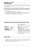 Preview for 24 page of Panasonic TX-76PW150A Operating Instructions Manual