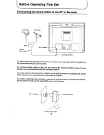 Предварительный просмотр 8 страницы Panasonic TX-79P25Z Operating Instructions Manual