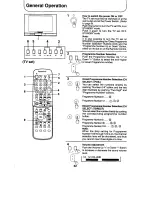 Предварительный просмотр 32 страницы Panasonic TX-79P25Z Operating Instructions Manual