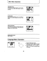 Предварительный просмотр 46 страницы Panasonic TX-79P25Z Operating Instructions Manual