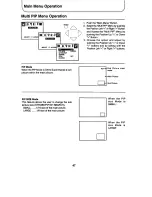 Предварительный просмотр 47 страницы Panasonic TX-79P25Z Operating Instructions Manual