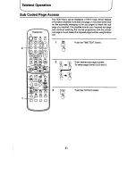 Предварительный просмотр 51 страницы Panasonic TX-79P25Z Operating Instructions Manual