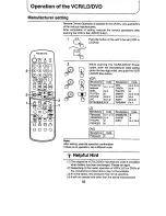 Предварительный просмотр 52 страницы Panasonic TX-79P25Z Operating Instructions Manual