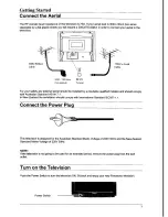 Предварительный просмотр 3 страницы Panasonic TX-80V02A Operating Instructions Manual