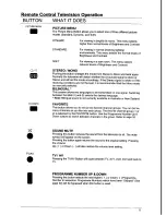 Предварительный просмотр 11 страницы Panasonic TX-80V02A Operating Instructions Manual