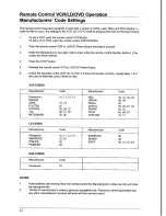 Предварительный просмотр 22 страницы Panasonic TX-80V02A Operating Instructions Manual