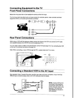 Предварительный просмотр 33 страницы Panasonic TX-80V02A Operating Instructions Manual