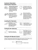 Предварительный просмотр 36 страницы Panasonic TX-80V02A Operating Instructions Manual