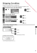 Предварительный просмотр 37 страницы Panasonic TX-L19XM6E Operating Instructions Manual