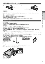 Предварительный просмотр 7 страницы Panasonic TX-L24D35ES Operating Instructions Manual