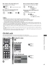 Предварительный просмотр 47 страницы Panasonic TX-L24D35ES Operating Instructions Manual