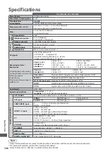 Предварительный просмотр 106 страницы Panasonic TX-L24D35ES Operating Instructions Manual