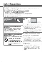 Предварительный просмотр 4 страницы Panasonic TX-L24E3E Operating Instructions Manual