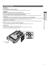 Предварительный просмотр 7 страницы Panasonic TX-L24E3E Operating Instructions Manual