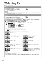 Предварительный просмотр 16 страницы Panasonic TX-L32C10E Operating Instructions Manual