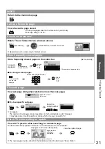 Предварительный просмотр 21 страницы Panasonic TX-L32C10E Operating Instructions Manual