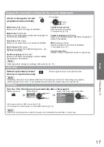 Preview for 17 page of Panasonic TX-L32C2E Operating Instructions Manual