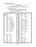 Предварительный просмотр 27 страницы Panasonic TX-L32C2E Service Manual