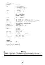 Предварительный просмотр 2 страницы Panasonic TX-L32C4E Service Manual