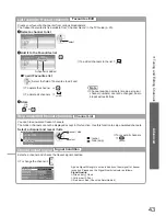 Preview for 43 page of Panasonic TX-L32D25 Operating Instructions Manual