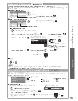 Preview for 45 page of Panasonic TX-L32D25 Operating Instructions Manual