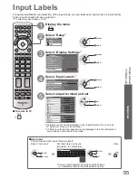 Preview for 55 page of Panasonic TX-L32D25 Operating Instructions Manual