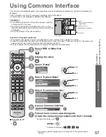 Preview for 57 page of Panasonic TX-L32D25 Operating Instructions Manual