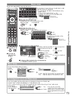 Preview for 73 page of Panasonic TX-L32D25 Operating Instructions Manual