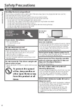 Предварительный просмотр 4 страницы Panasonic TX-L32DT30Y Operating Instructions Manual