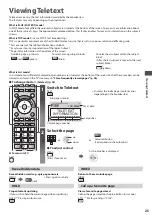 Предварительный просмотр 25 страницы Panasonic TX-L32DT30Y Operating Instructions Manual