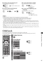 Предварительный просмотр 57 страницы Panasonic TX-L32DT30Y Operating Instructions Manual