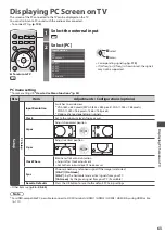 Предварительный просмотр 63 страницы Panasonic TX-L32DT30Y Operating Instructions Manual