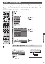 Предварительный просмотр 69 страницы Panasonic TX-L32DT30Y Operating Instructions Manual