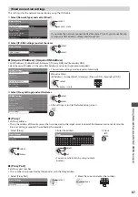 Предварительный просмотр 87 страницы Panasonic TX-L32DT30Y Operating Instructions Manual