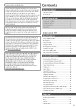 Preview for 3 page of Panasonic TX-L32DT35E Operating Instructions Manual