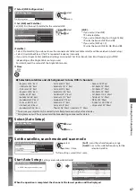 Preview for 47 page of Panasonic TX-L32DT35E Operating Instructions Manual