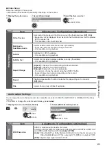 Preview for 61 page of Panasonic TX-L32E5E Operating Instructions Manual