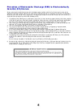 Preview for 4 page of Panasonic TX-L32E6E Service Manual