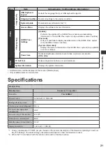 Preview for 21 page of Panasonic TX-L32EM6Y Operating Instructions Manual