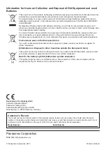 Preview for 24 page of Panasonic TX-L32EM6Y Operating Instructions Manual