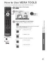 Предварительный просмотр 41 страницы Panasonic TX-L32G10L Operating Instructions Manual