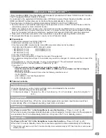 Preview for 49 page of Panasonic TX-L32G10L Operating Instructions Manual