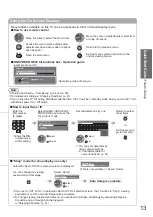 Preview for 13 page of Panasonic TX-L32U10BA Operating Instructions Manual