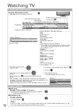 Preview for 16 page of Panasonic TX-L32U10BA Operating Instructions Manual