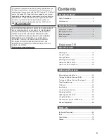 Preview for 3 page of Panasonic TX-L32U3E Operating Instructions Manual