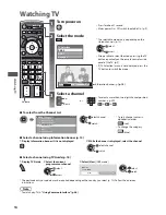 Preview for 14 page of Panasonic TX-L32U3E Operating Instructions Manual