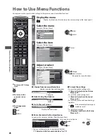 Preview for 26 page of Panasonic TX-L32U3E Operating Instructions Manual