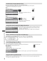 Preview for 38 page of Panasonic TX-L32U3E Operating Instructions Manual