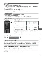 Preview for 59 page of Panasonic TX-L32U3E Operating Instructions Manual