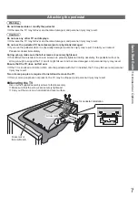 Предварительный просмотр 7 страницы Panasonic TX-L32X10E Operating Instructions Manual